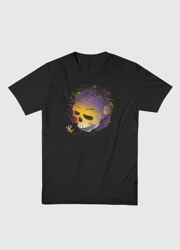 Skull Galaxy Men Basic T-Shirt