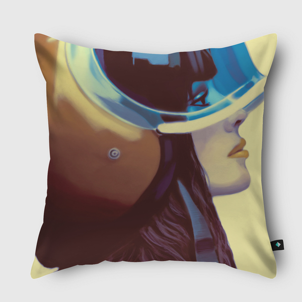 HELMETRAUS Throw Pillow