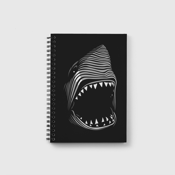 Great shark lines Notebook