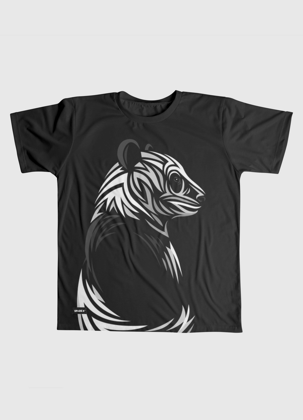 Tribal Panda Men Graphic T-Shirt
