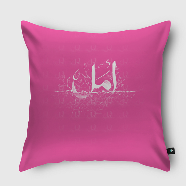 Pink Hope ♥ Throw Pillow