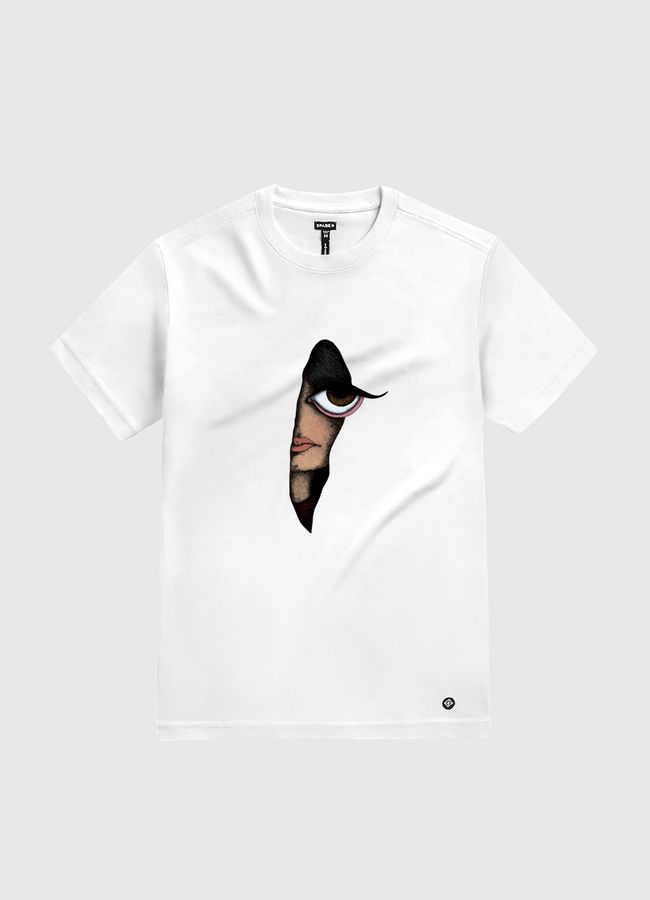 the girl  - White Gold T-Shirt