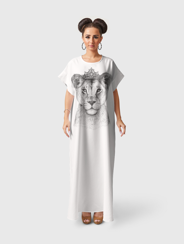 Queen lioness Short Sleeve Dress