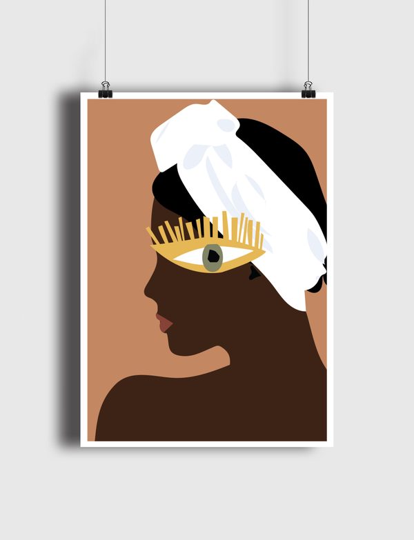 Black Woman Wall Art Poster