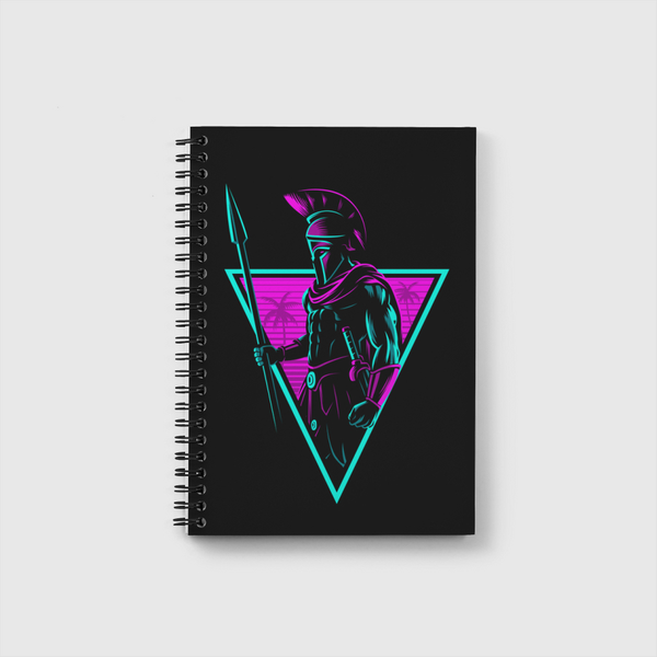 Retro Gladiator Notebook