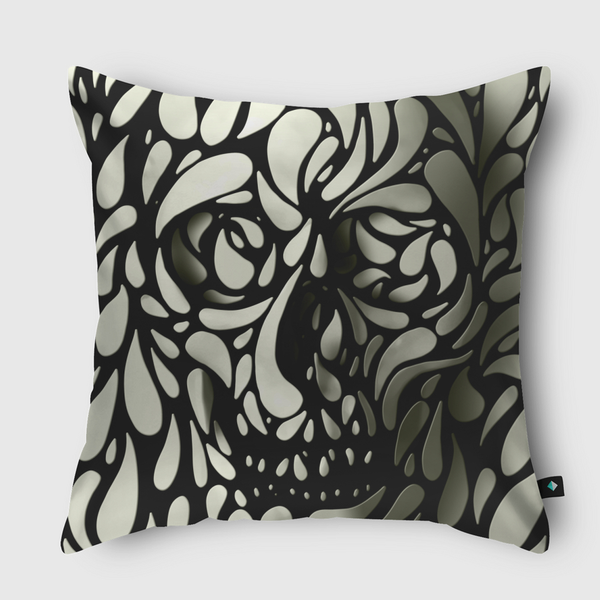 Skull 4 Throw Pillow