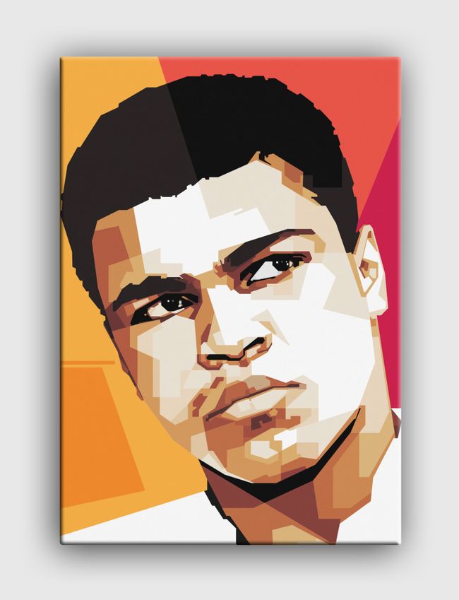 the legend mohammed ali  - Canvas