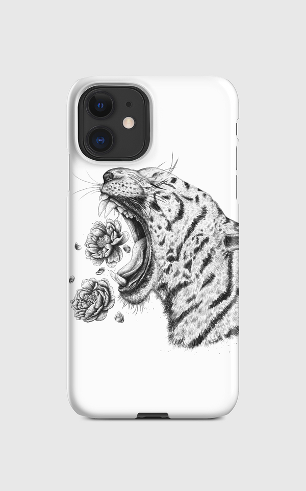 Tiger with flowers Regular Case