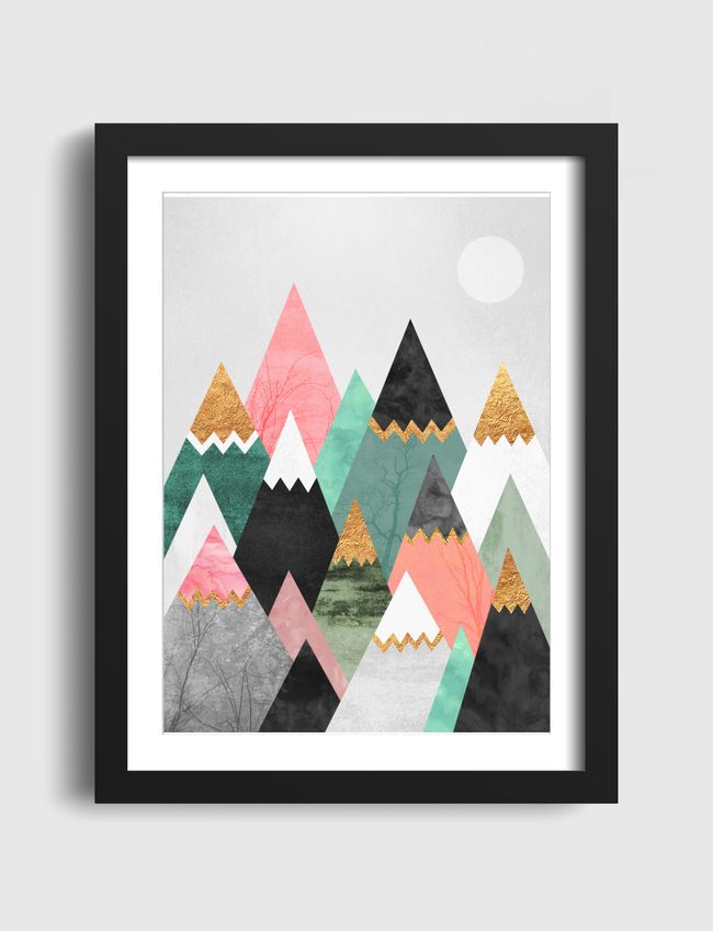 Pretty Mountains - Artframe