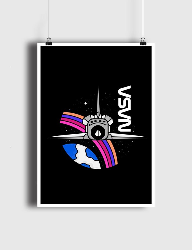Nasa Spaceship - Poster