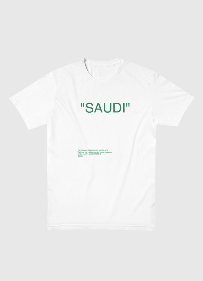 "Saudi" - Men Basic T-Shirt