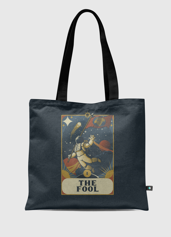 Astronaut Tarot Fool Tote Bag