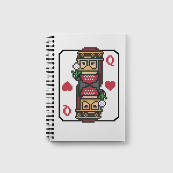 Queen of hearts Notebook