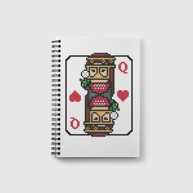 Queen of hearts - Notebook