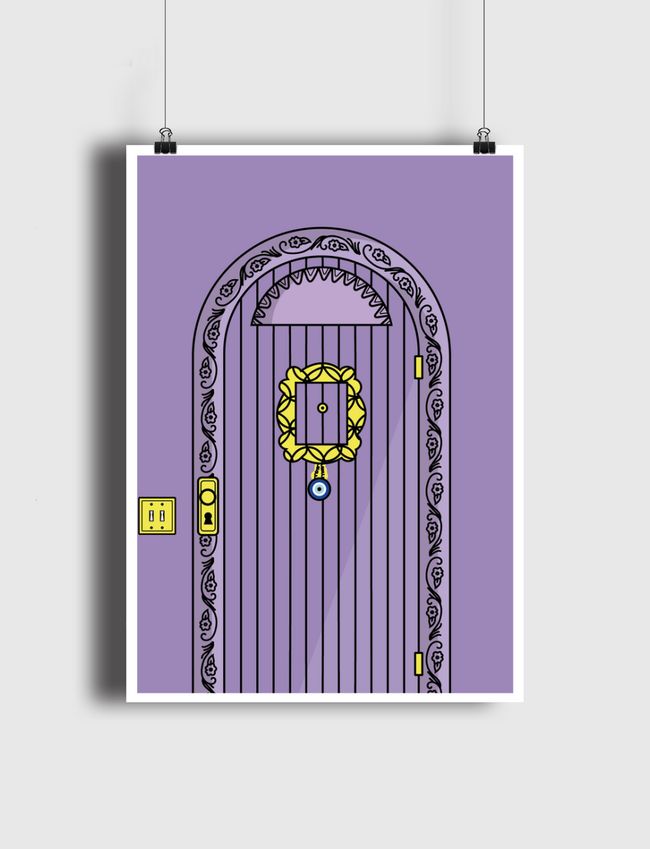 Al Balad Door - Poster