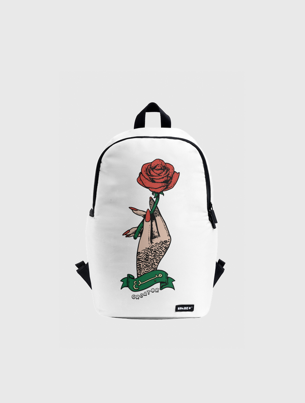 Calligraphy & Roses Spark Backpack