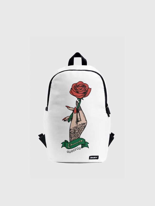 Calligraphy & Roses - Spark Backpack