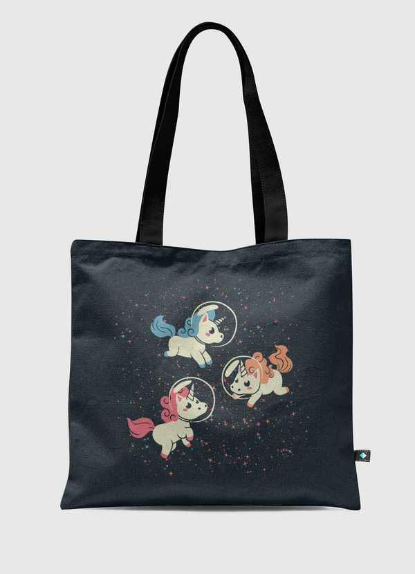 Space Unicorn Tote Bag