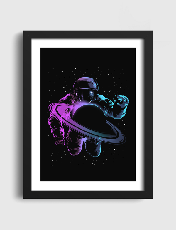 Astronauta saturno Artframe