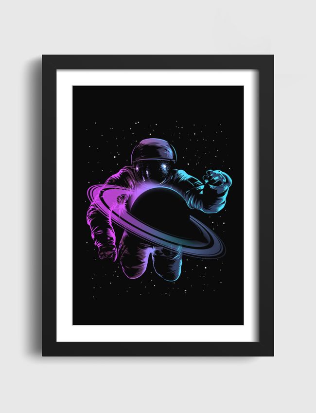 Astronauta saturno - Artframe