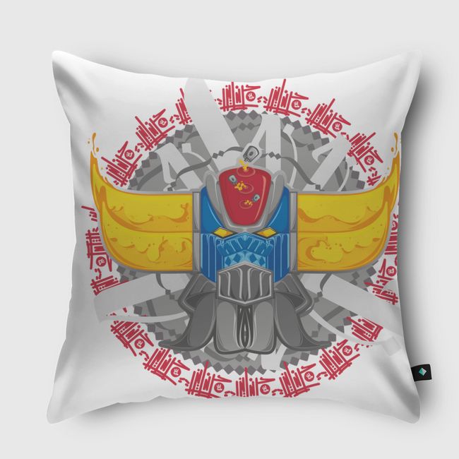 جرندايزر جرافيتي  - Throw Pillow