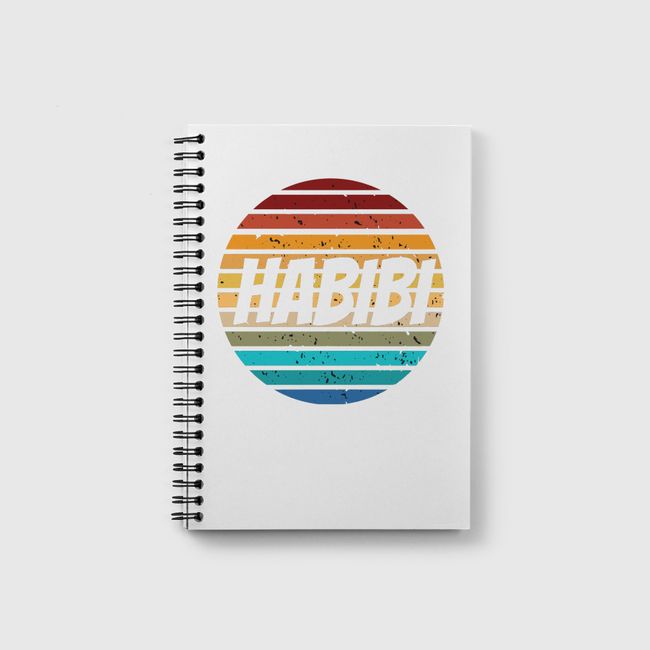 habibi retro sunset  - Notebook