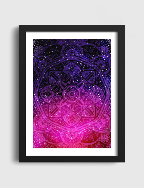 Galaxy Mandala 001 Artframe