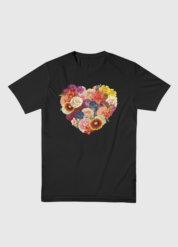 Blooming Love Men Basic T-Shirt