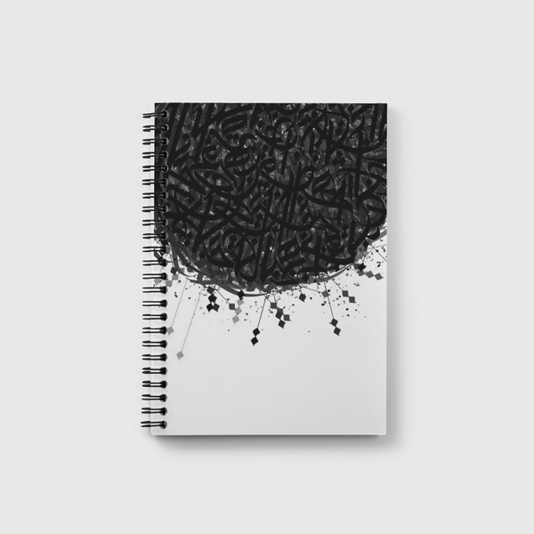 Black disc Notebook