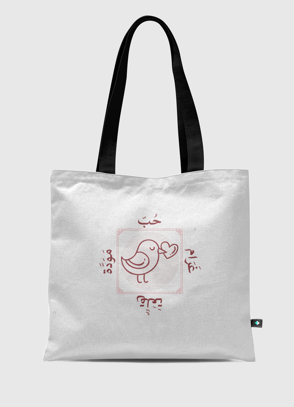 love word Tote Bag
