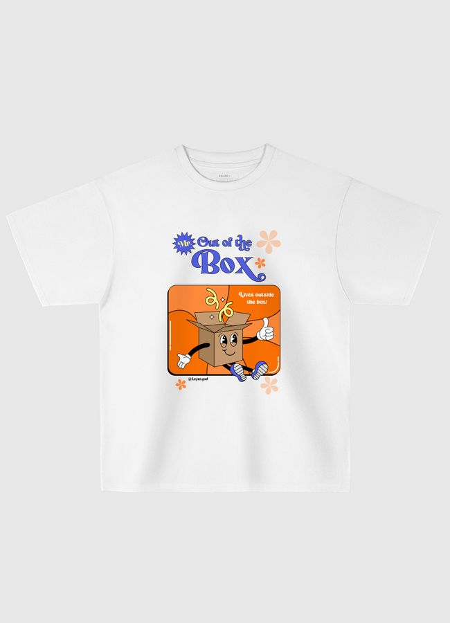 Mr. out of the box  - Oversized T-Shirt