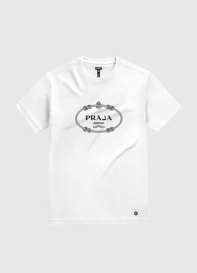 PRADA Jeddah - White Gold T-Shirt