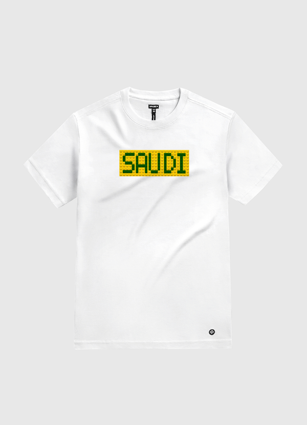 Saudi lego White Gold T-Shirt