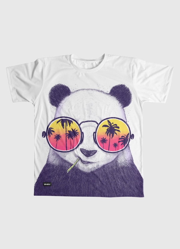 Tropical panda Men Graphic T-Shirt