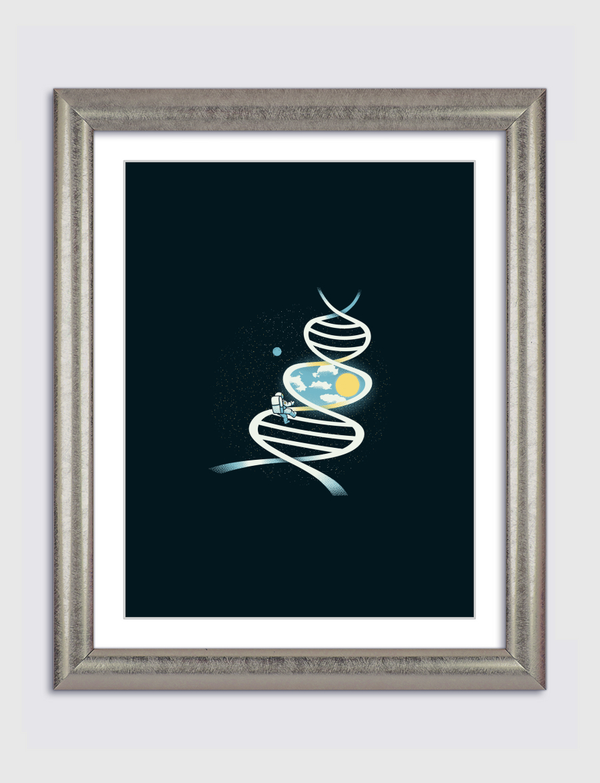 DNA Astronaut Science Artframe