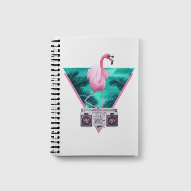 Miami flamingo - Notebook