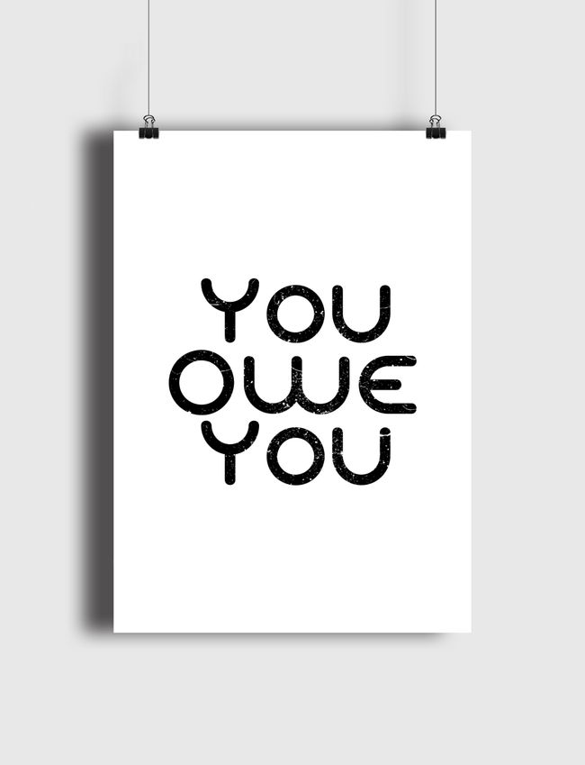 You Owe You - Poster