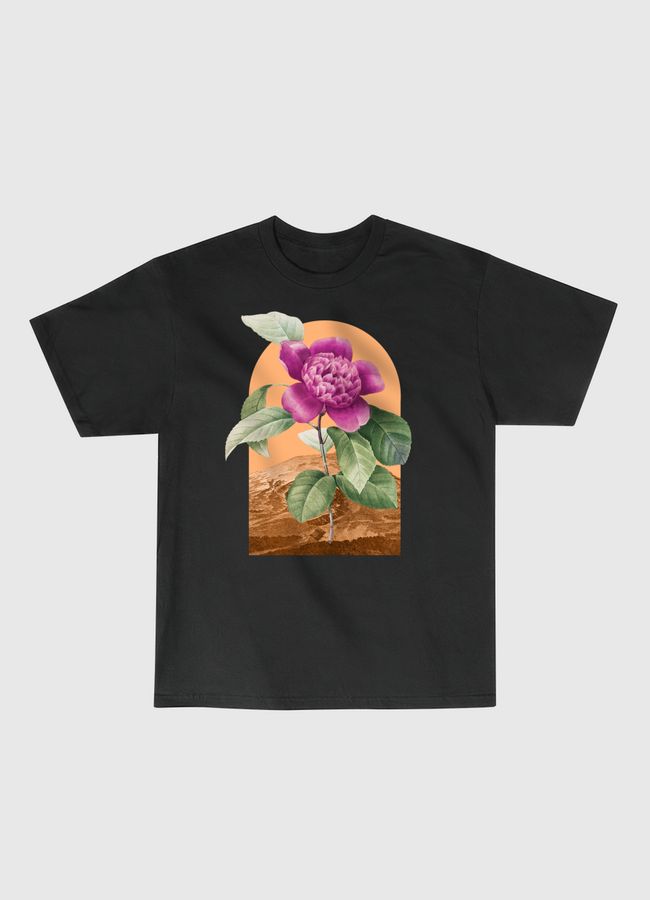 Floral Landscape Camellia - Classic T-Shirt