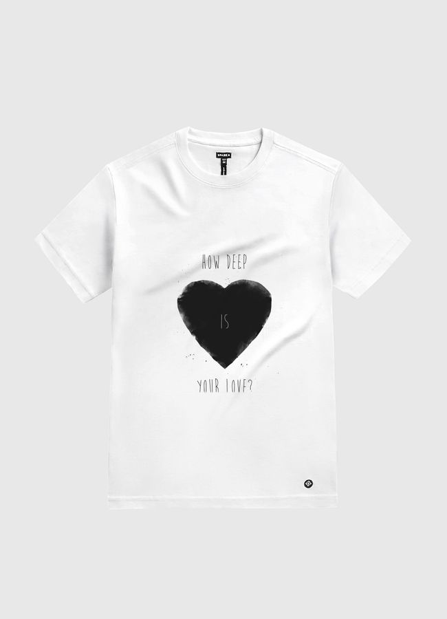 How deep is your love - White Gold T-Shirt