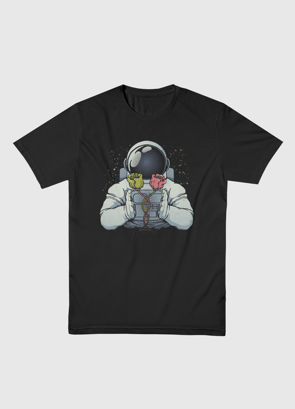Science Astronaut DNA Men Basic T-Shirt