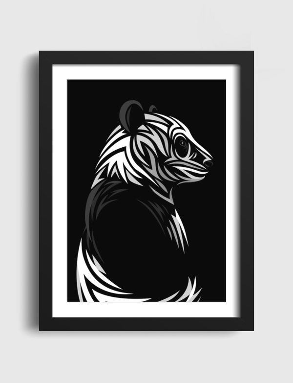 Tribal Panda Artframe