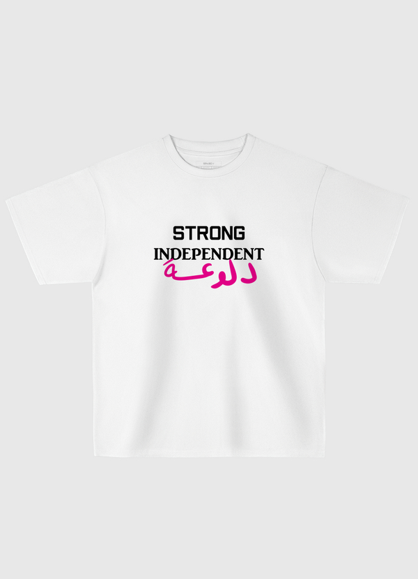 Strong Independent دلوعة  Oversized T-Shirt