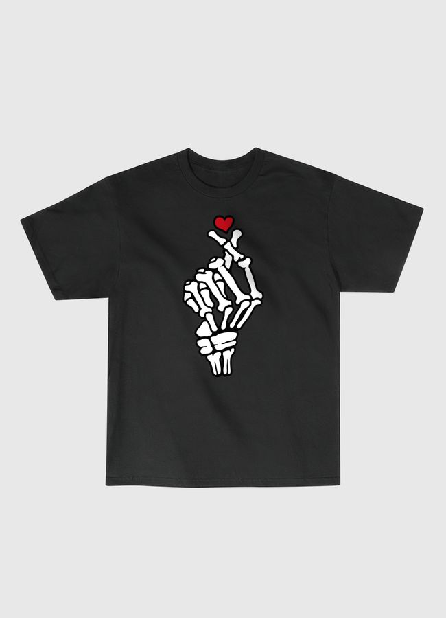 Skeleton Heart Hand - Classic T-Shirt