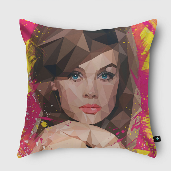 VOGUE MUSE  Throw Pillow