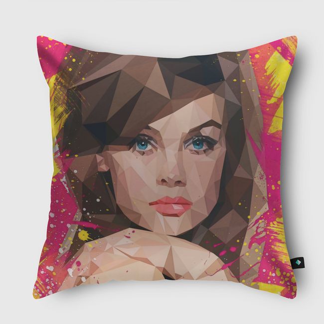 VOGUE MUSE  - Throw Pillow