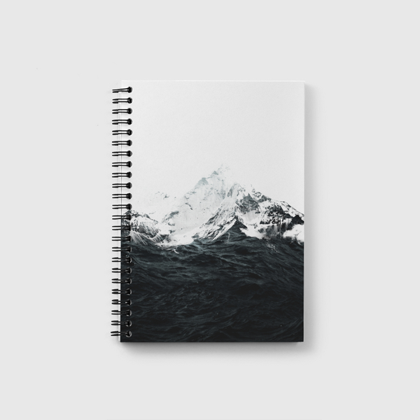 Those waves were like mountains Notebook