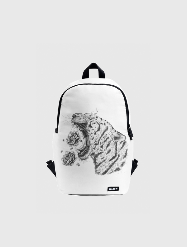 Tiger with flowers Spark Backpack