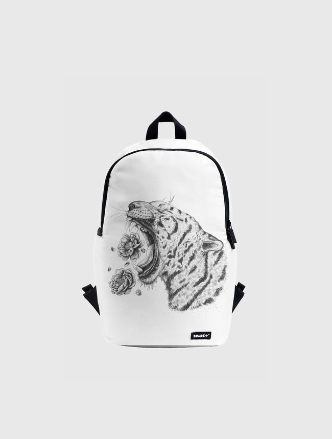 Tiger with flowers - Spark Backpack