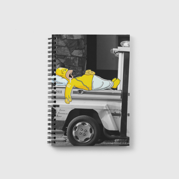 Dope homer  Notebook