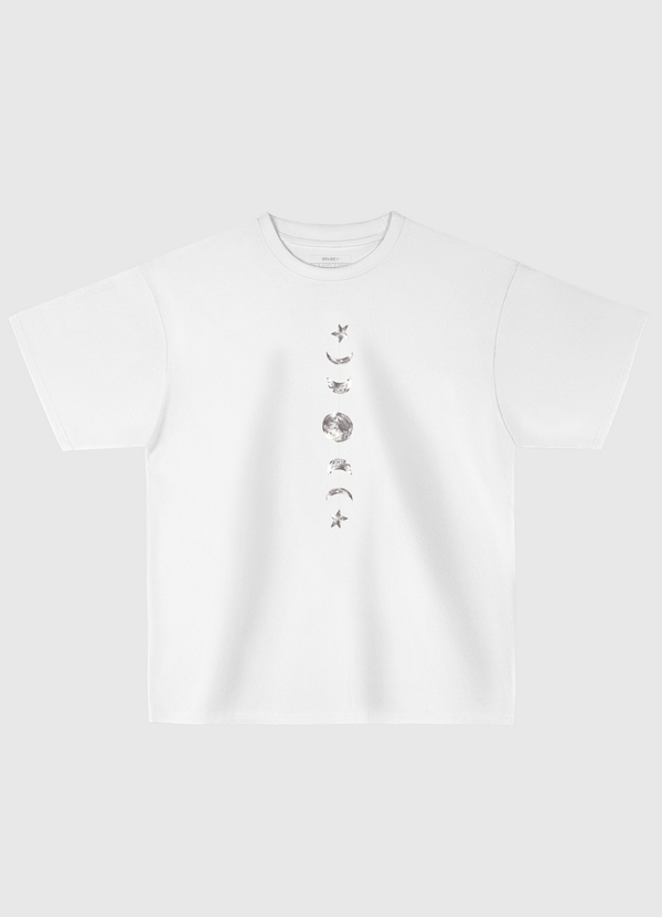 Moon Phase Oversized T-Shirt